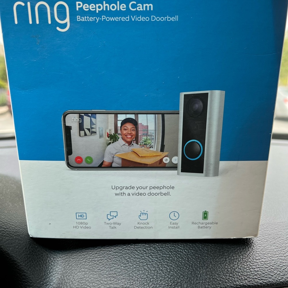 Ring Peephole Doorbell BRAND NEW